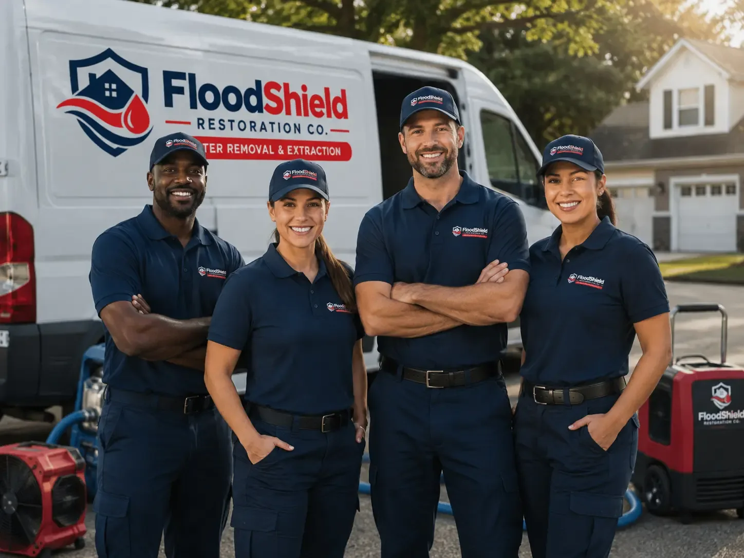 Flood Damage Restoration company in Naalehu, HI